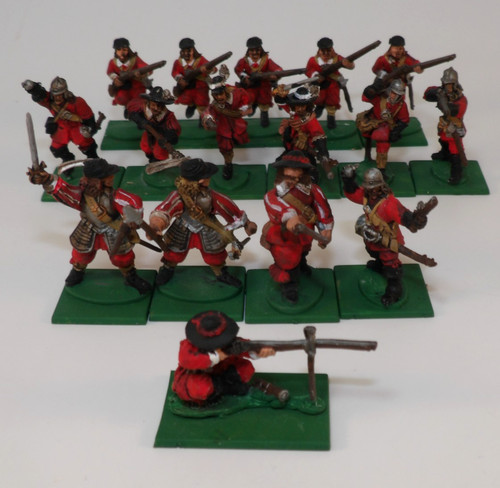Painted 28mm pike shotte - 16,
