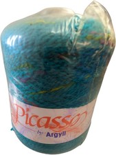 Argyll Picasso Yarn 391g Multicoloured Acrylic Nylon Knitting