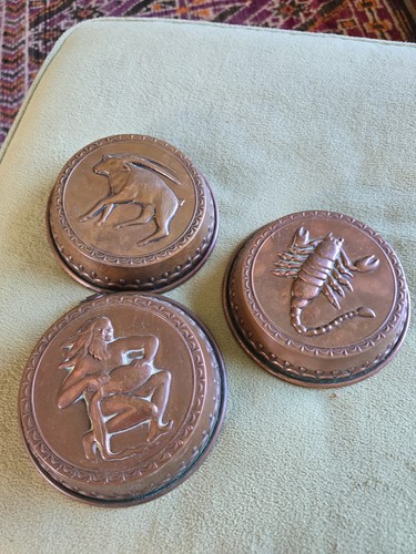 Vintage copper baking - vintage,