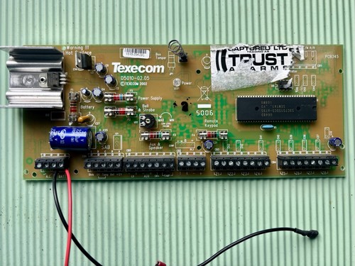Texecom pcb circuit board - r8,