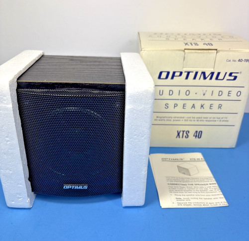 Optimus xts audio video - xts, 40