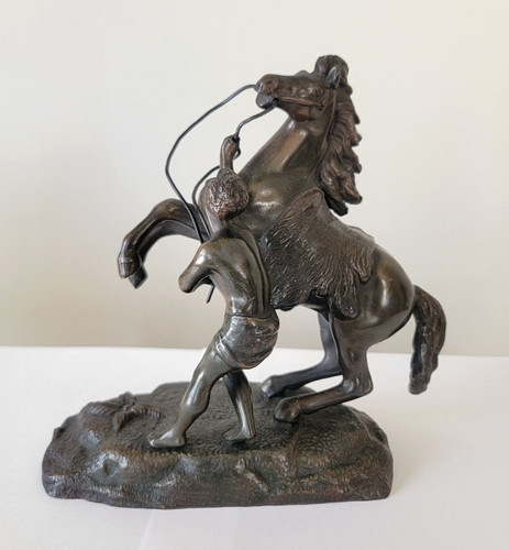 French marly horse rearing - marly,