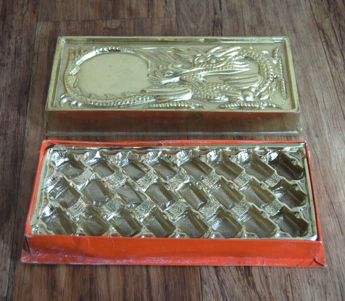 Vintage retro box - /, chocolate