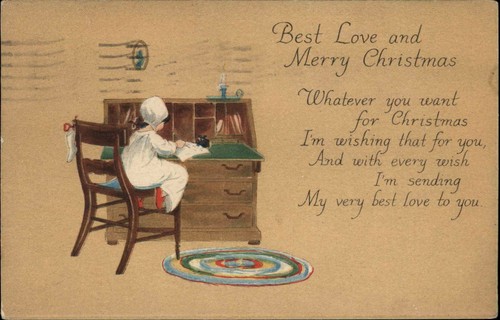 Christmas little girl - girl, old