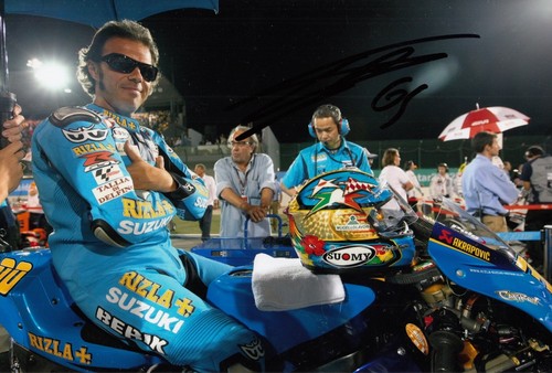 Loris capirossi hand - capirossi, signed