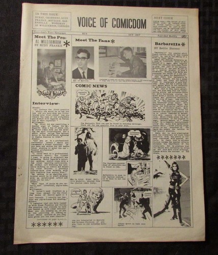 1967 voice comicdom - 1967, #9