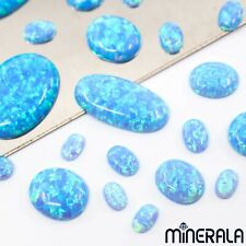 SKY BLUE SYNTHETIC LAB CREATED