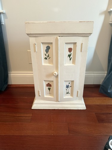 Vintage shabby chic white - white, wood