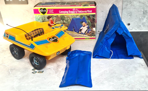 Vintage sindy camping - camping, buggy