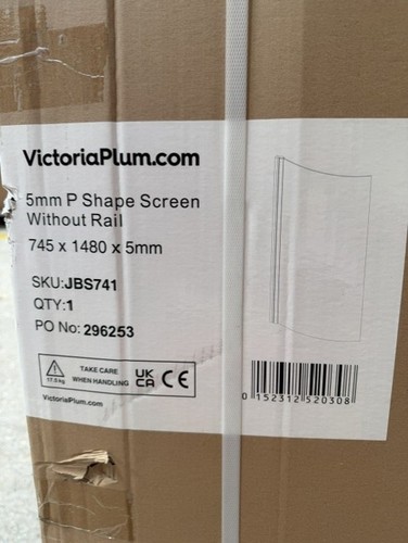 Curved bath shower screen - curved,