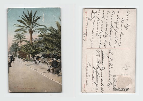 Postcard san remo - -,