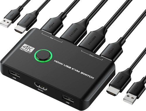 Hdmi kvm switch port uhd - 4k,