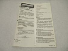 1990 Quicksilver Service