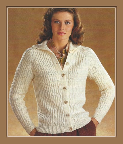 Lady aran style - lady's,