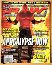 WWE RAW Magazine Holiday 2003