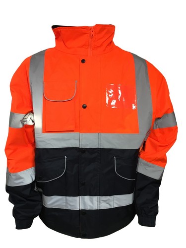 Two tone orange navy vis - hi,