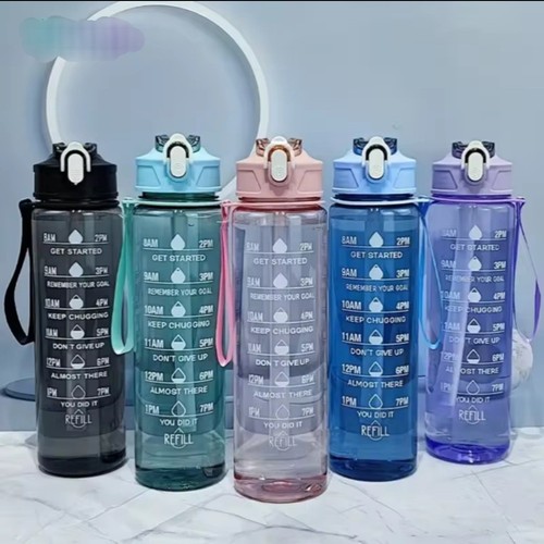 Sports water bottle gym - water, travel