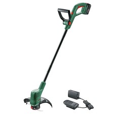 Bosch Grass Trimmer Cordless Soft Grip Garden Tool Cutter Charger 18V Li-ion