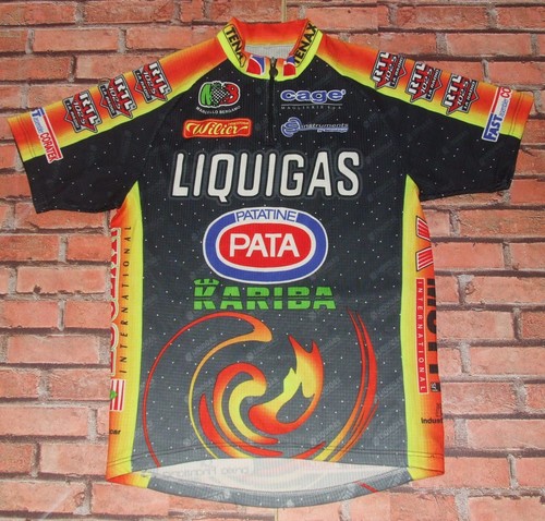 Liquigas cycling jersey - liquigas, mb