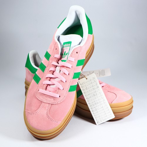 Adidas gazelle bold pink - pink, green