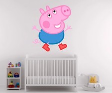 George pig peppa - -, wall