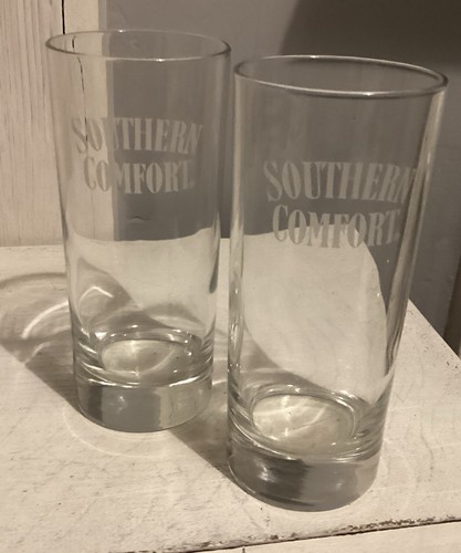 Pair southern comfort glass - pair, of