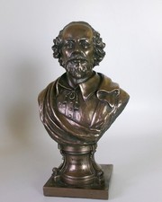 VERONESE BRONZED RESIN BUST OF