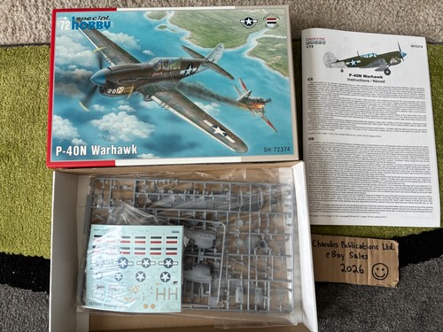 Special hobby p 40n - special, 1/72