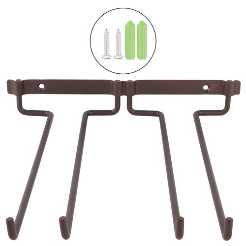 Wall mounted double rack wine - wall-mounted,