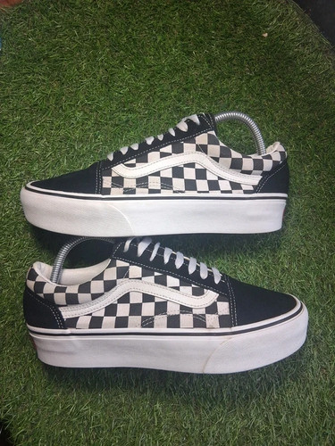 Vans platform checkerboard old - vans,