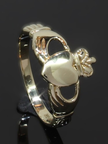 Carat yellow gold - carat, claddagh