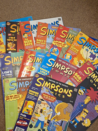 Bongo simpsons comics - 2001,