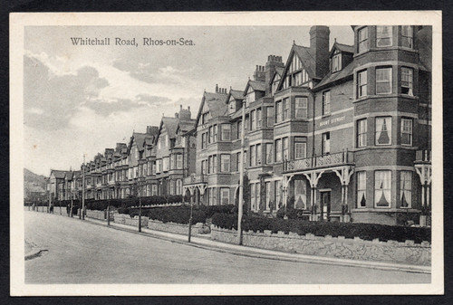 Postcard rhos sea conwy - postcard,
