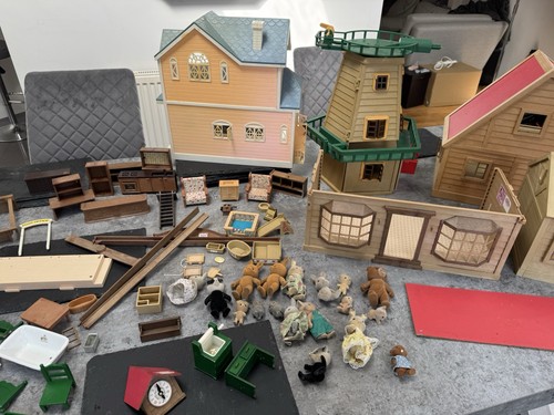 Huge bundle vintage sylvanian - huge,