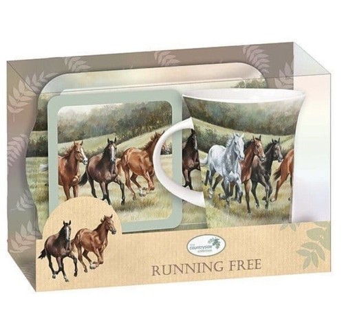 Horse pony mug coaster - horse, mug,