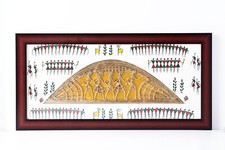 Vintage Style Dhokra Rounded