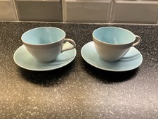Poole Twintone Sky Blue & Dove