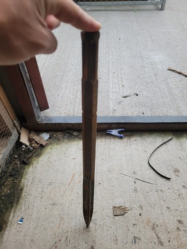 Hilti hex shank point chisel - shank,