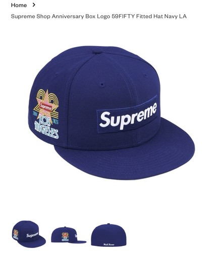 Supreme box logo fitted - supreme,