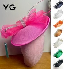 Ladies Diamante Bow Fascinator