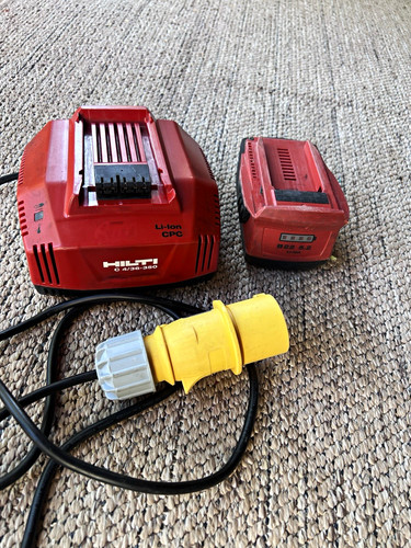 Hilti 350 charger - &, b22