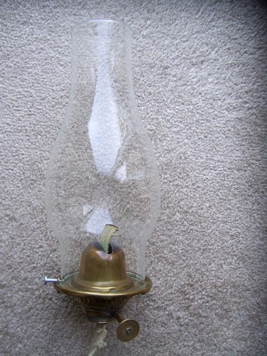Vintage youngs brass oil - youngs, lamp