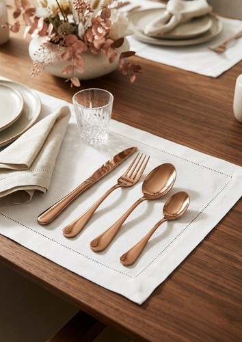 16pc copper rose - 16pc, gold