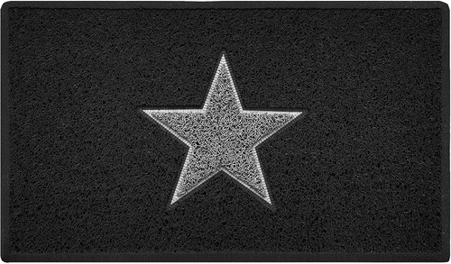 Star door mat - star,
