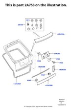 Land Rover Genuine Kit Fixing Parts Fits Range Rover Sport 2010-2013 LR031161