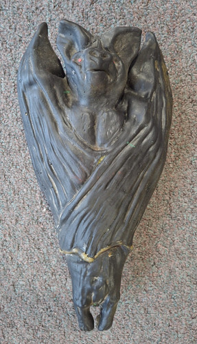 Vintage halloween vampire bat - vintage,