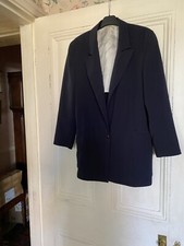 Hucke Ladies Long Navy Blue
