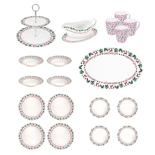 Christmas joy range table set - christmas,