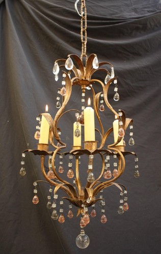 Vintage french toleware - a,