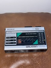 Sony Walkman Tape Player WM-F18 28 Vintage AM/FM Radio Cassette Untested Vintage